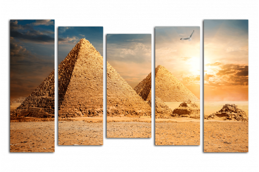 Модульная картина Великие Пирамиды Хеопса