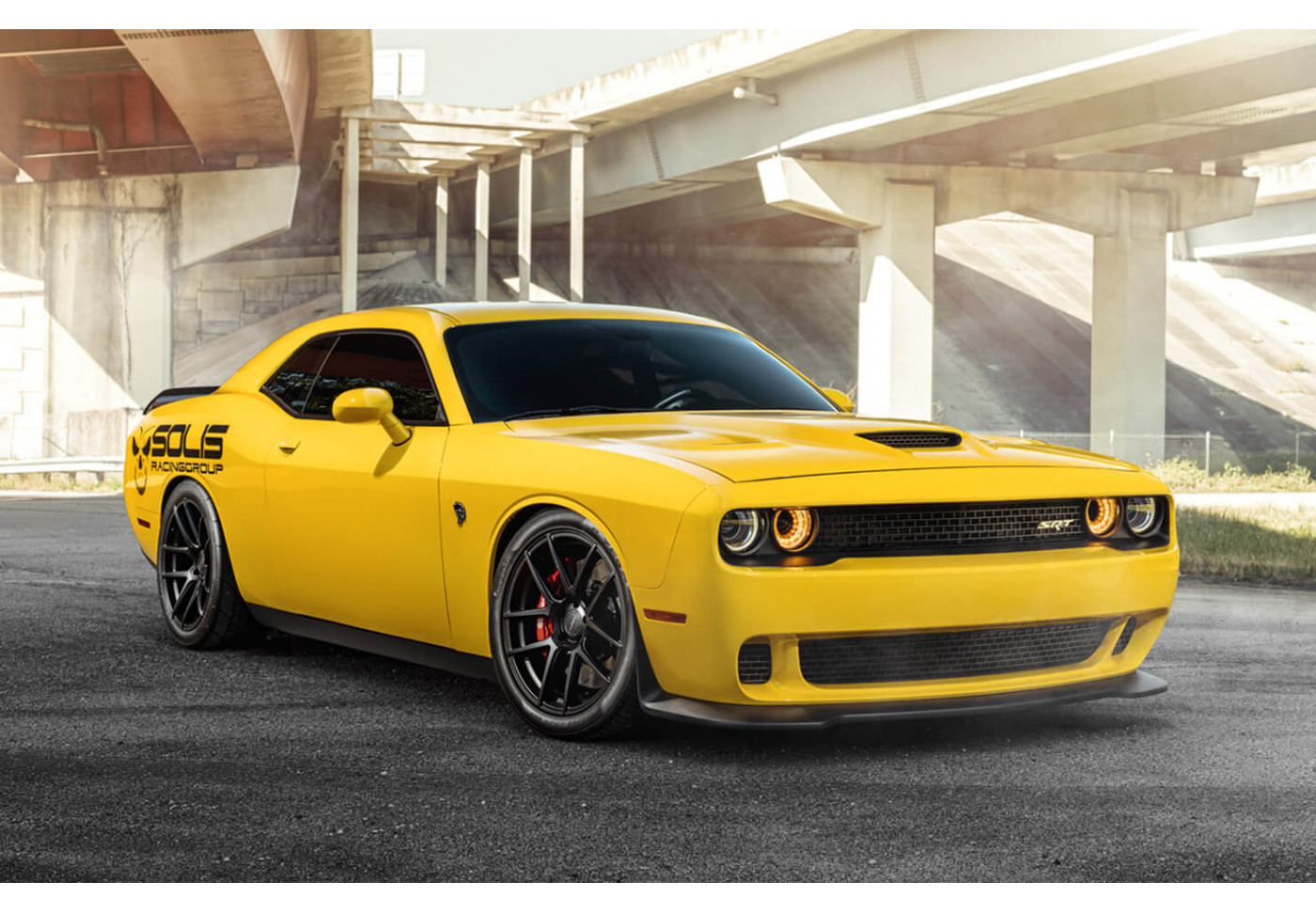 Модульная картина Dodge Challenger | купить картину в Тынде Модульная картина Dodge Challenger