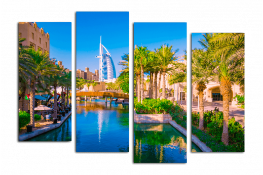 Модульная картина Красоты Дубая