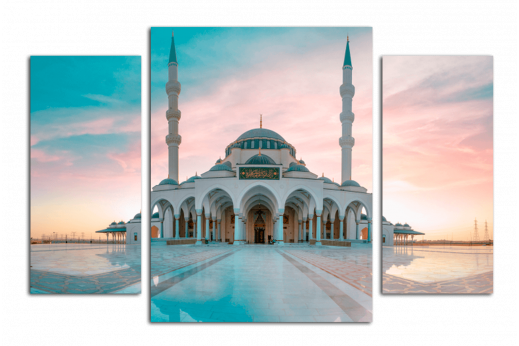 Модульная картина Мечеть в Дубае