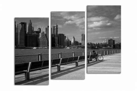 Модульная картина Пейзаж Нью-Йорка